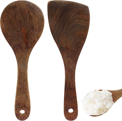 2-Piece Wooden Spoon Set