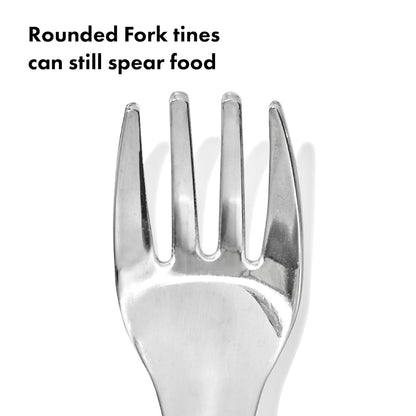 OXO Tot On-The-Go Fork and Spoon Set - Dusk