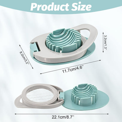 BlingKingdom Egg Slicer, Stainless Steel Wire Egg Cutter for Kitchen