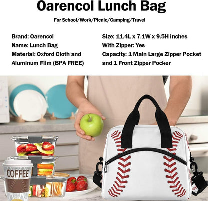 Colorful Leopard Insulated Lunch Bag Rainbow Animals Skin Print Reusable Cooler Lunch Tote Box with Shoulder Strap for Work Picnic School Beach