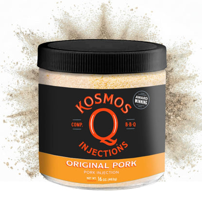 Kosmos Q Original BBQ Pork Injection, Meat Marinade, 16 Oz