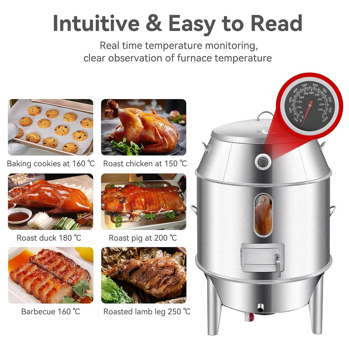 100~1000 ℉ Oven Thermometer