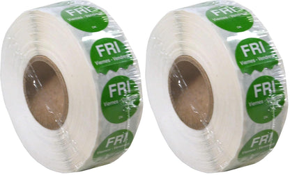 DayMark Safety Systems-IT1143926 Day of the Week 3/4" Circle Permanent Label, SAT (Roll of 1,000)