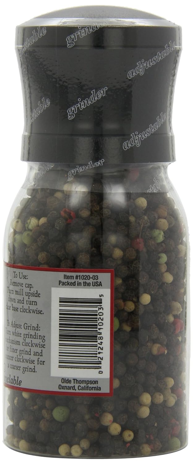 Olde Thompson Himalayan Pink Salt Grinder, 10 Ounce