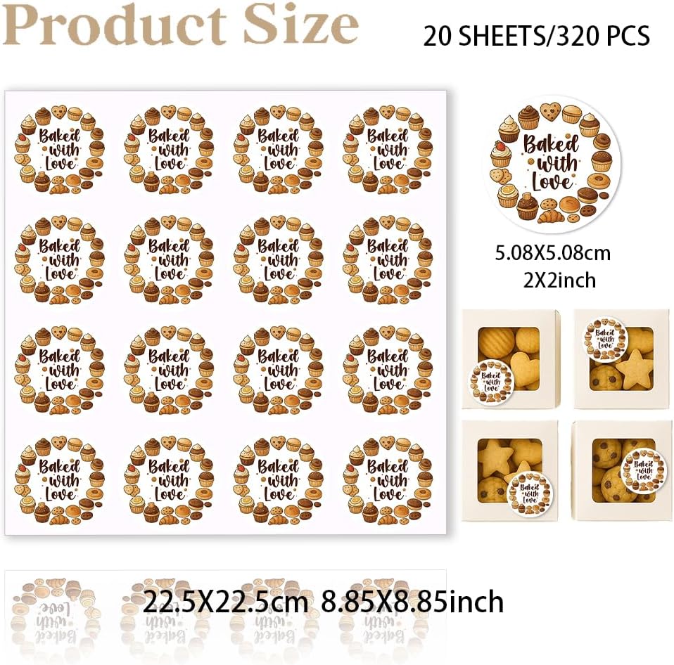 320 Pcs Date Label Stickers, Fresh Color Scheme Sticker Removable Food Labels Self-Adhesive Practical Stickers for Bottle Refrigerator Container