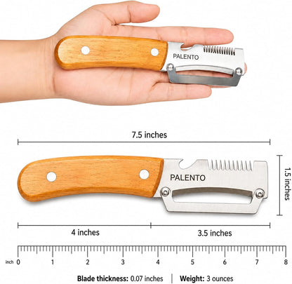 3-in-1 Vegetable Peeler, Julienne Peeler & Bottle Opener