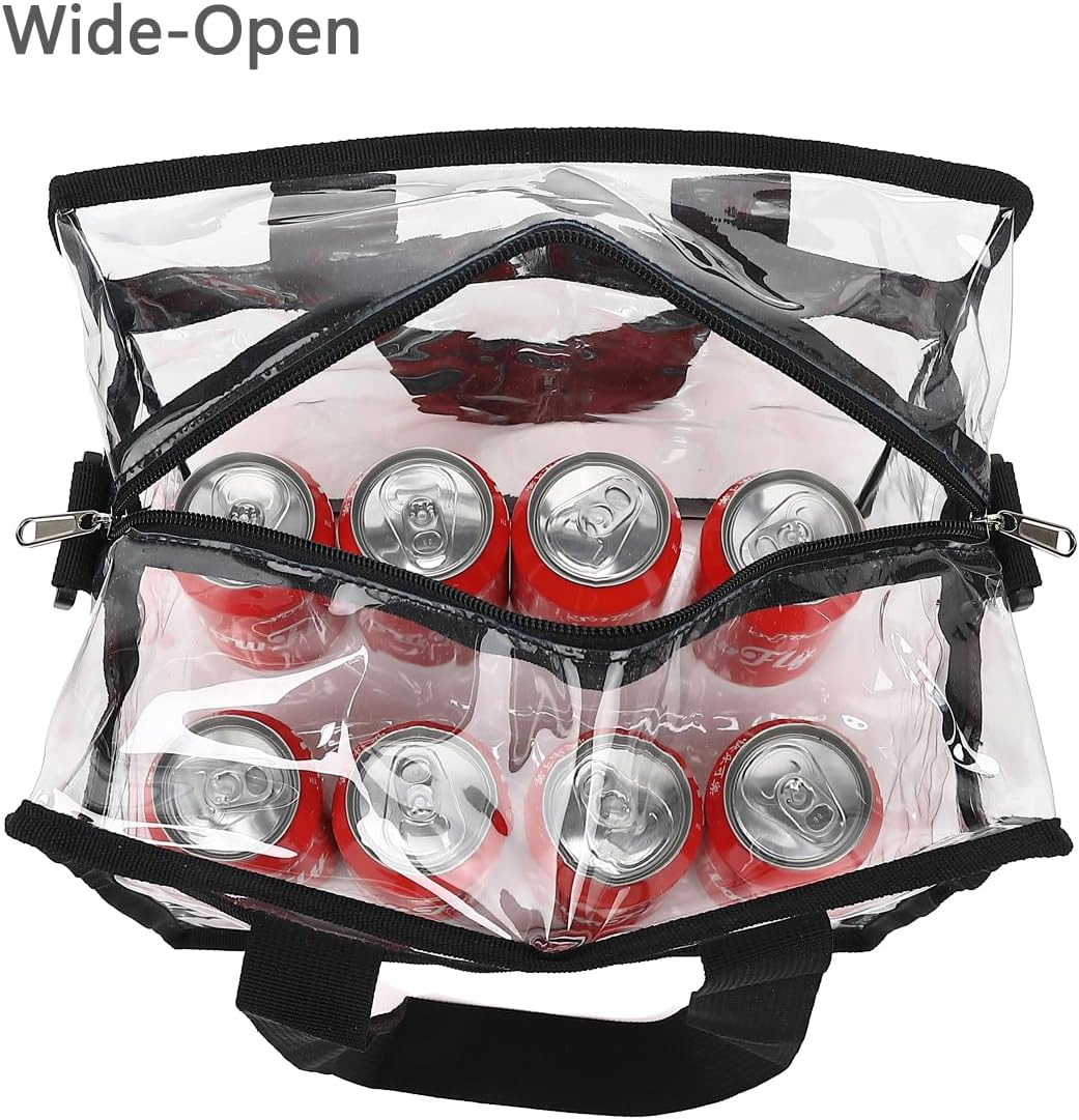 FlowFly Insulated Lunch Cooler Bag - Tote Bag Organizer for Women/Men, Black - Colors A