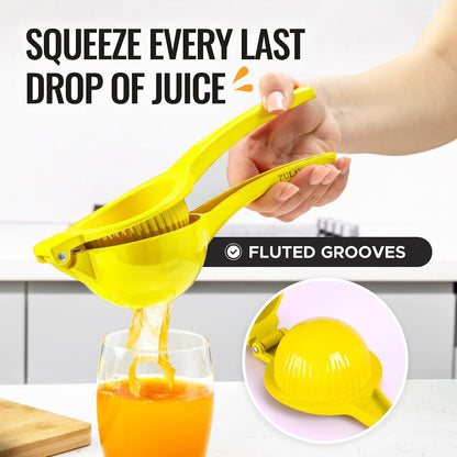 Zulay Kitchen Metal Orange Squeezer