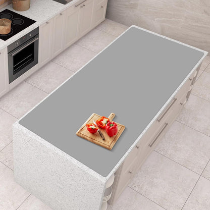 AECHY Extra Large Silicone Mat 78.74”x19.69”x0.08”, Multipurpose Silicone Mat Thick Heat Resistant Mat Shipped Rolled Up Kitchen Counter Mat Nonslip Silicone Mats for Kitchen Counter Translucent