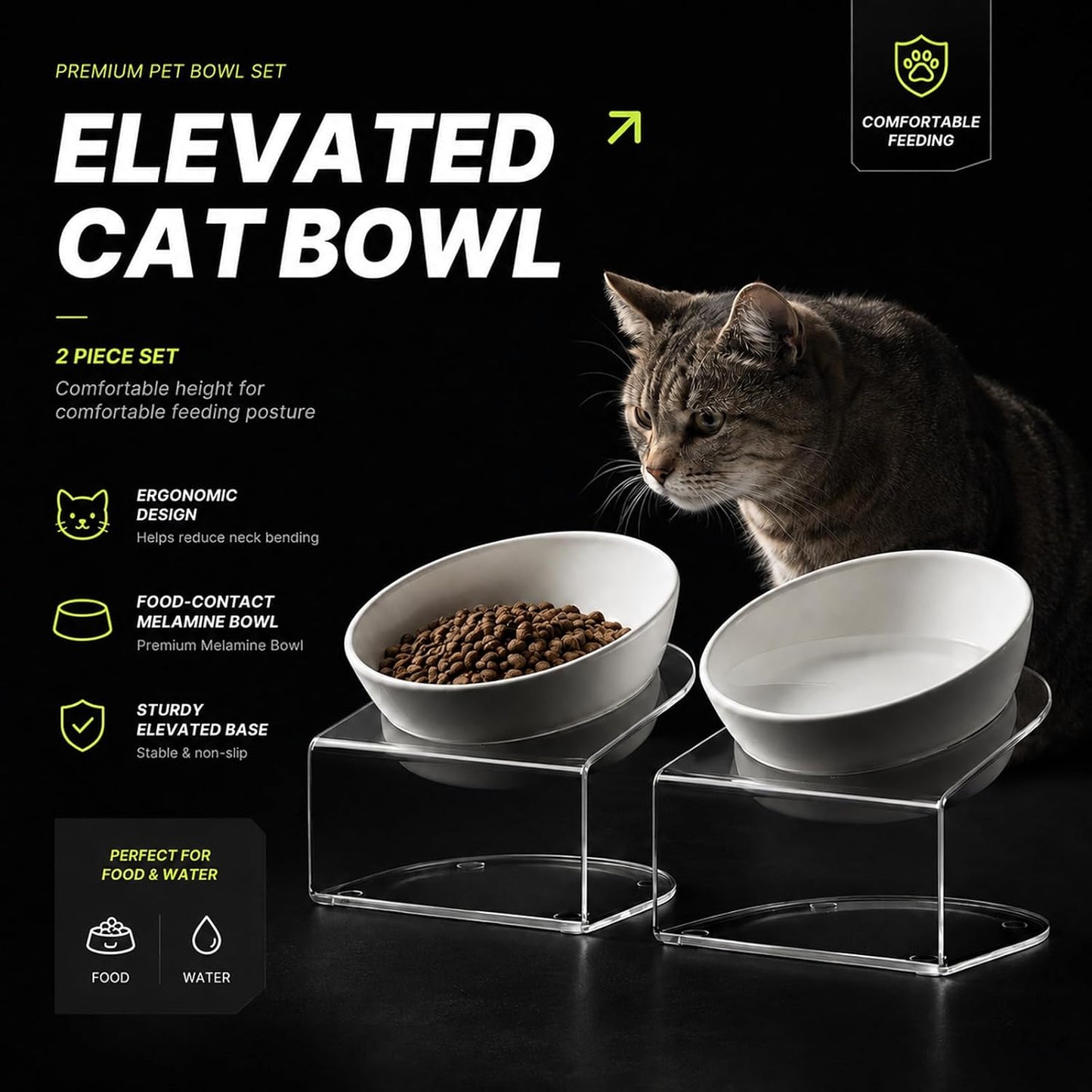 LivLab Mker Dog Food Storage Container - 6L/6KG/10LBS Pet Food Storage Containers With Lids & Scooper, BPA Free Airtight Storage Containers Store Dry Food For Kitchen Pantry