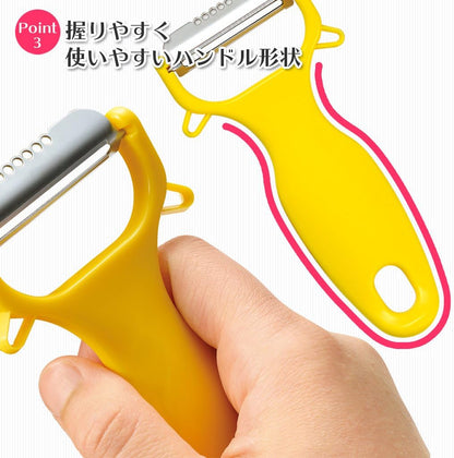 Shimomura Industry FCP-01 Full Veggie Cabbage Peeler, Shredded Cabbage, Made in Japan, Niigata, Tsubamesanjo