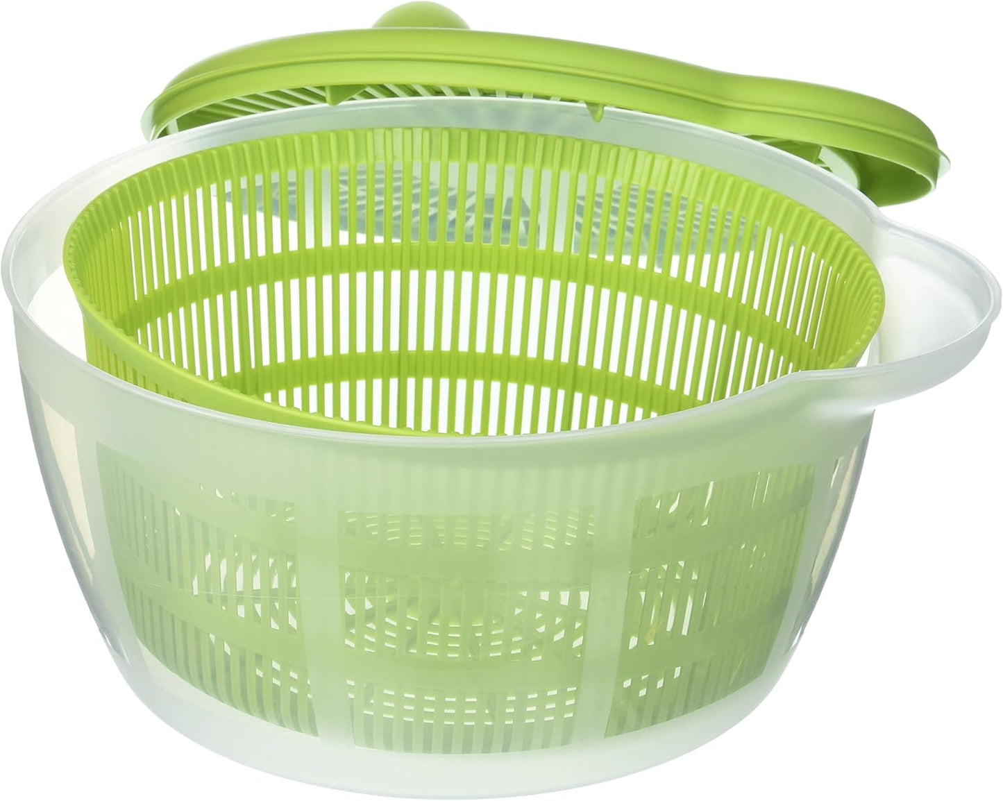 Westmark Germany Vegetable and Salad Spinner with Pouring Spout (Red/Clear)
