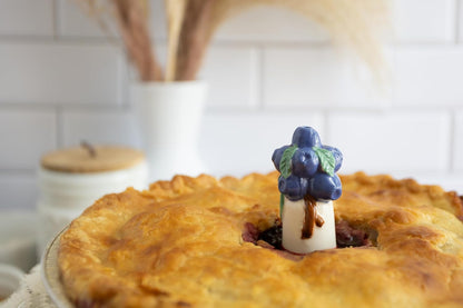 Fox Run Blueberry Pie Vent, Pie Bird for Baking