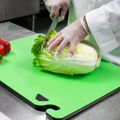 San Jamar Lettuce Knife,Green,12" L,Plastic,4" W LK200W - 1 Each