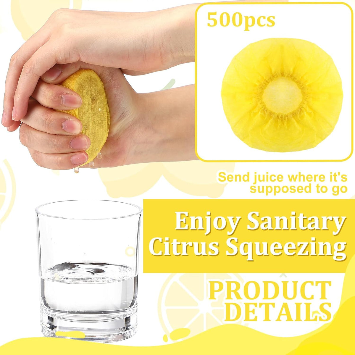 Lemon Cover for Squeezing, Lemon Seed Free Mesh Nets