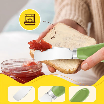 Butter Spreader Knife Set, 2 Pack Butter Knives and Cheese Knives