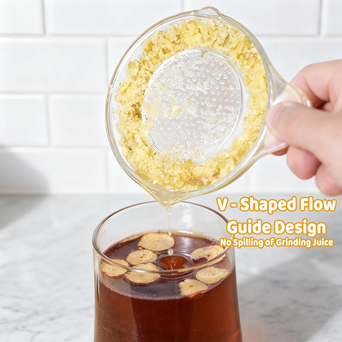Garlic Plate,Garlic Grater Plate Grating Plate Ginger Transparent Color