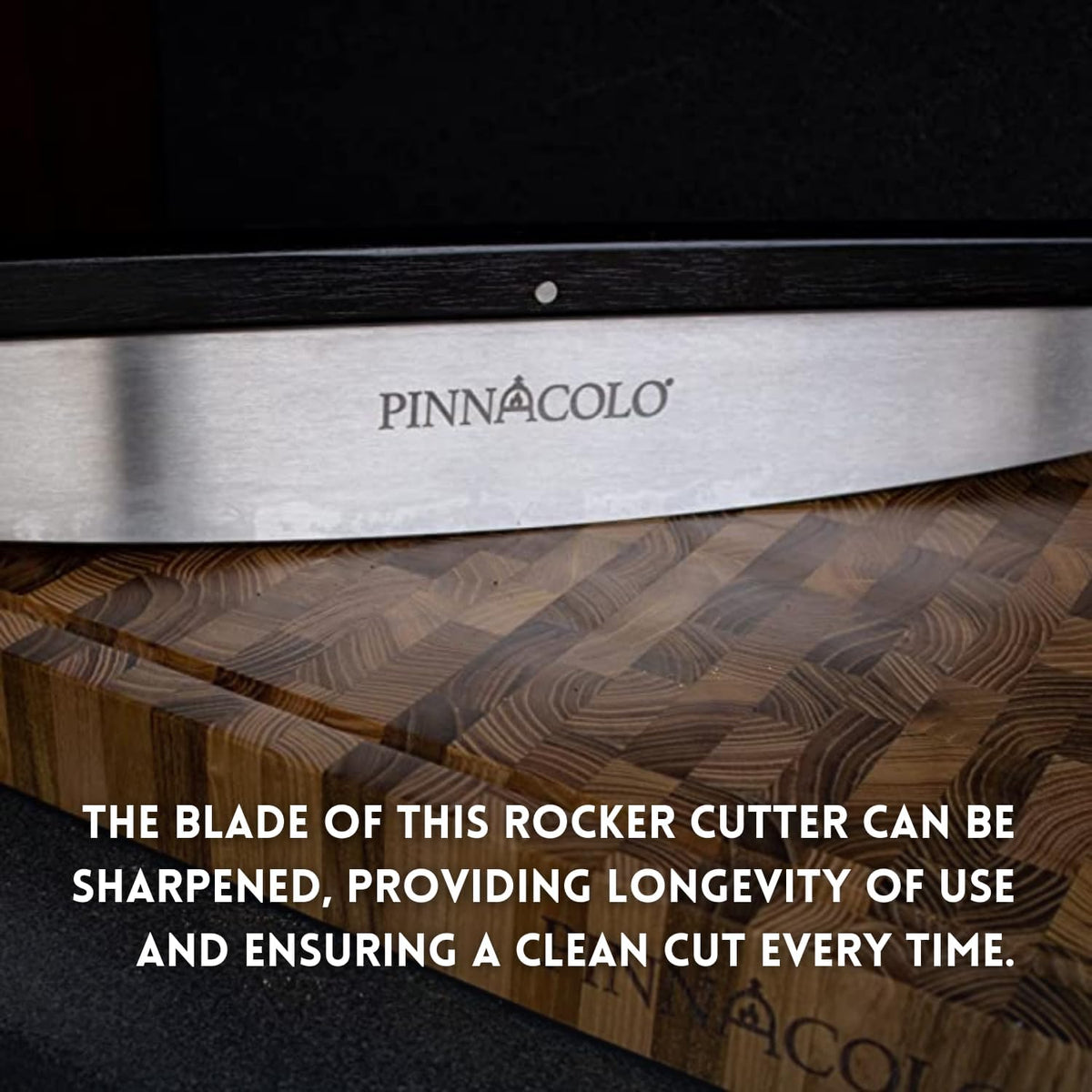 14 Inch Rocker Cutter with Sharpenable Stainless Blade