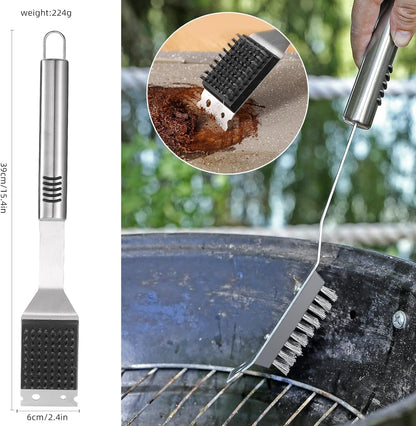 BBQ Grilling Tools Set,Stainless Steel Grilling Accessories Kit for Men Gift,13pc BBQ Grill Utensils Gift Kit with Portable Carry Bag BBQ Tools Grill Tools Set for Backyard Outdoor Grill Cooking