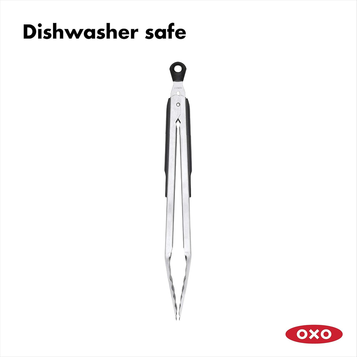 OXO Good Grips 7-Inch Stainless Steel Mini Tongs