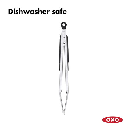OXO Good Grips 7-Inch Stainless Steel Mini Tongs