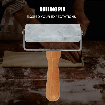 Smooth Surface Marble Rolling Pins for Baking and Professional Chefs