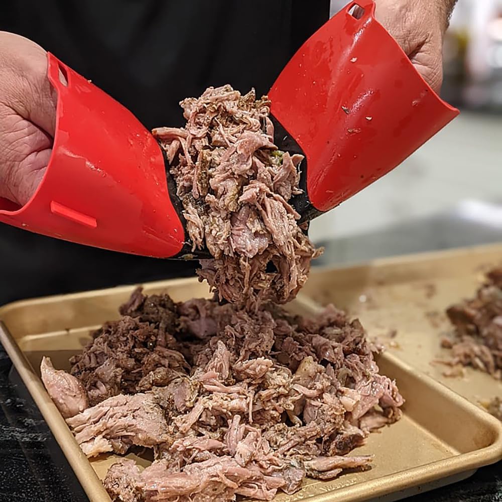 Claw - Pulled Pork, Meat and Vegetable Shredding Claw 2 Pack Set (Blue)
