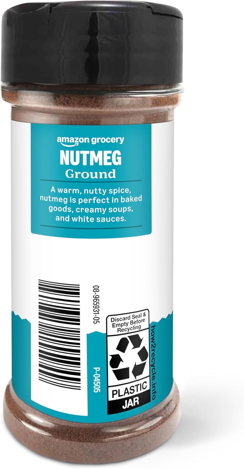 Amazon Grocery, Ground Nutmeg, 3.25 Oz
