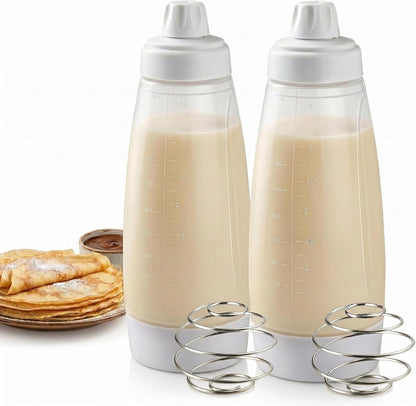 Pancake Batter Dispenser - 1000ml Pancake Batter Dispenser Bottle