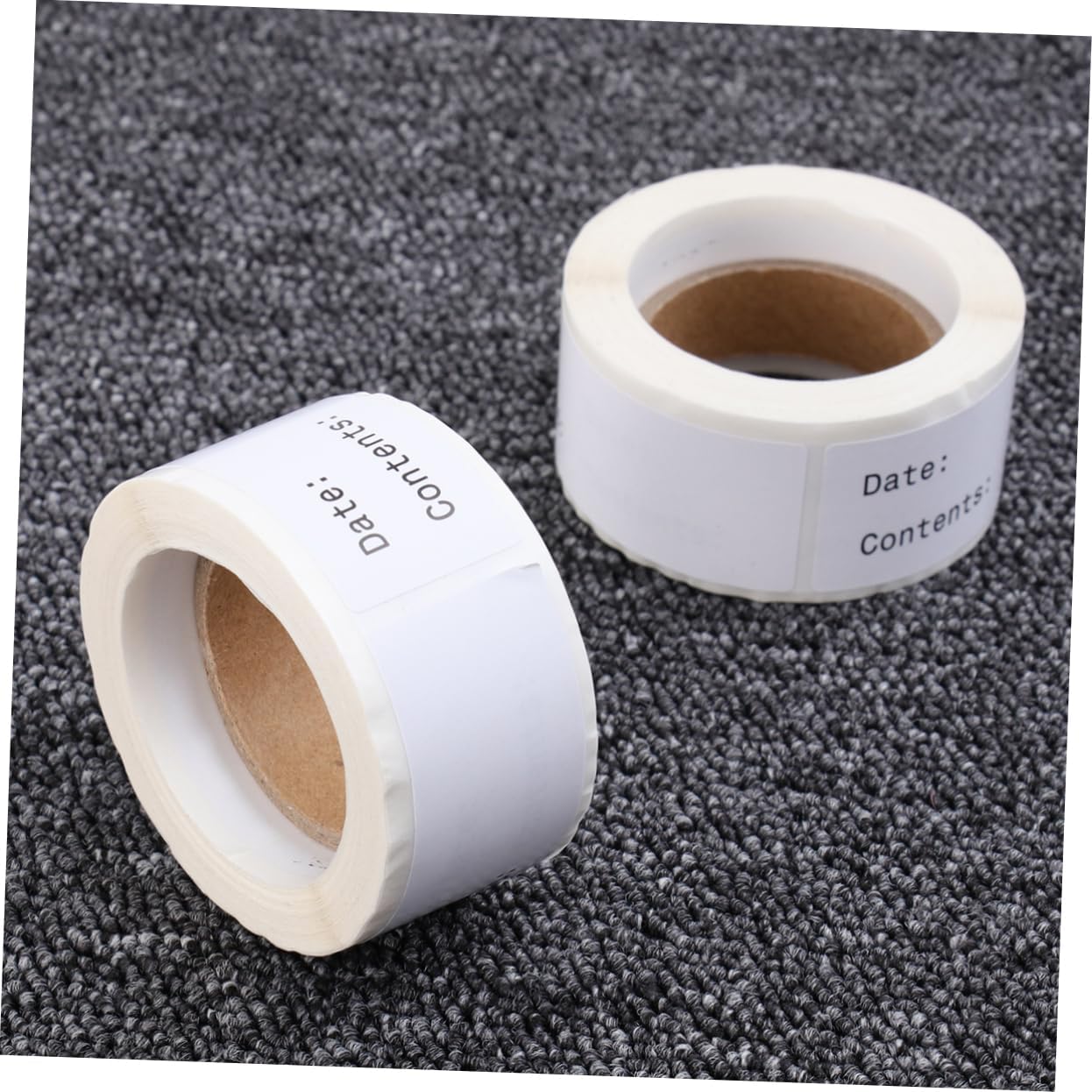 2rolls DIY Kitchen Food Date Labels English Record Date Stickers Canning Storage Bin Dry Erase Stickers Eco-Friendly Paper Easy Application