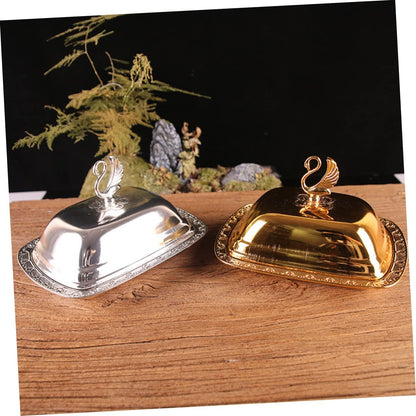 Snack Tray Box Butter Lid Relish Tray Dessert Plate European Style Serving