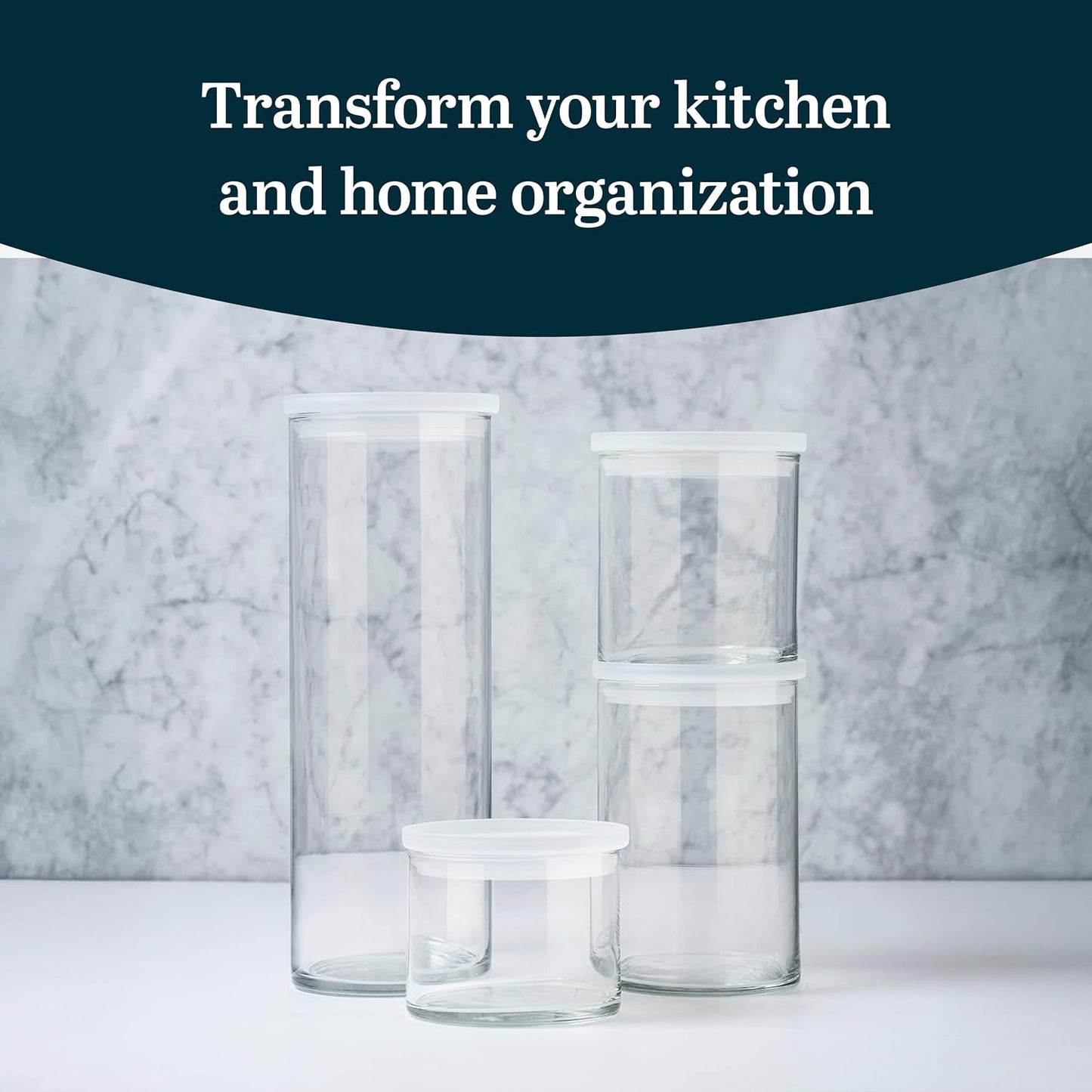 Libbey Baker's Basics 3-Piece Glass Mixing Bowls Set - Clear Bowls for Baking, Prep, Serving & Storage - Microwave, Oven, Freezer and Dishwasher Safe