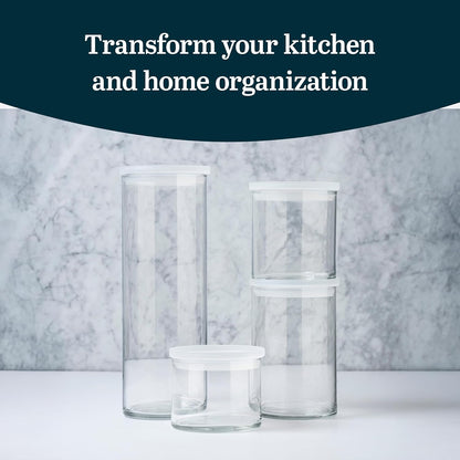 Libbey Baker's Basics 3-Piece Glass Mixing Bowls Set - Clear Bowls for Baking, Prep, Serving & Storage - Microwave, Oven, Freezer and Dishwasher Safe
