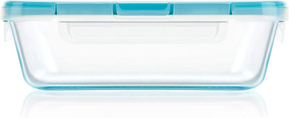 Snapware Snapware 6cup total solution rectangle food storage container glass, 9.3 Ounce (1112403)