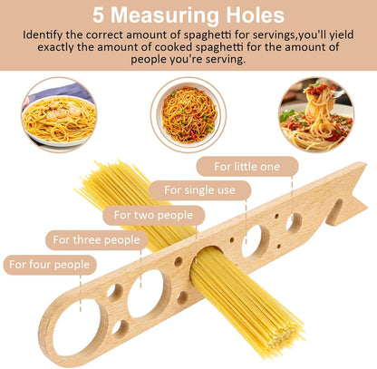 Pasta Measurer Tool with 5 Measurings Holes