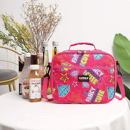 Lunch Bag for Kids Coole Lunch Box Tote for Women Girls Boys Children Student Insulated Bento Bag for School Work Picnic Outdoor Activities