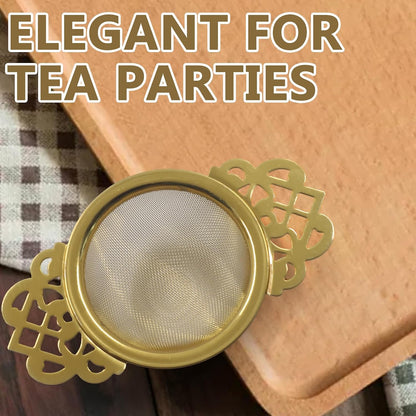 Fine Mesh Tea Strainers, Silver Loose Leaf Tea Filter