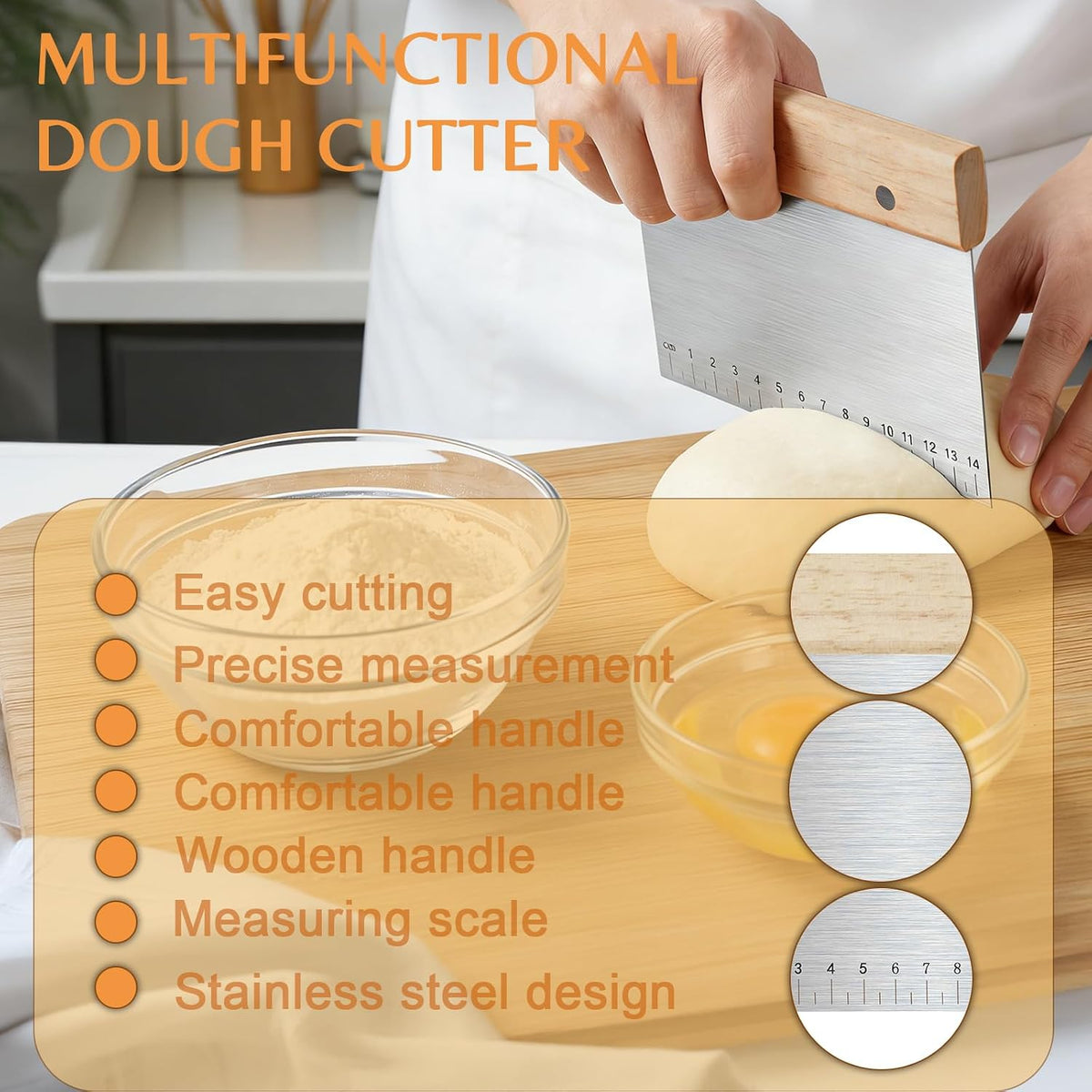 9 PCS Pasta Solid Wood Making Tools Set, Homemade Pasta Making Kit