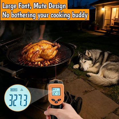 OnniOne Infrared Thermometer Temperature Gun for Cooking -58℉~1022℉