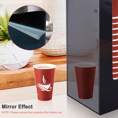 Coffee Cup Dispenser, Cup and Lid Organizer fits 5 to 16 oz Disposable Cups