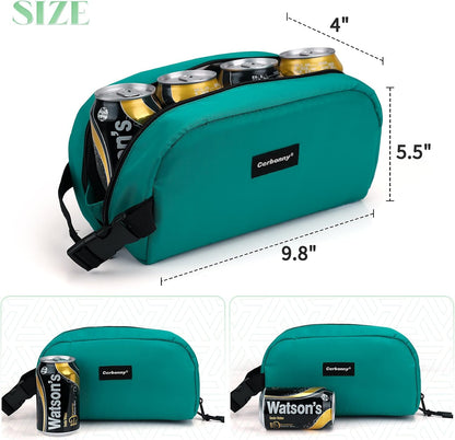 Cerbonny Freezable Cooler Bag for Work/School Travel - Mini Insulated Bag Fit For Yogurt