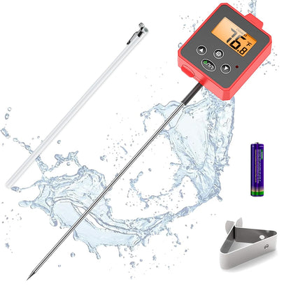 Timloon Digital Candy Thermometer with Pot Clip