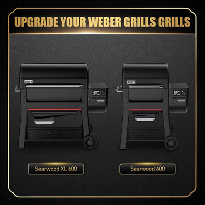 QuliMetal Folding Front Shelf for Traeger Pro 34, Texas Elite 34, Century 885 and Eastwood 34, 37" x 12" Heavy-Duty Grill Prep Table with Cutting Board, Stainless Steel Basin, Lid and 5 Hooks