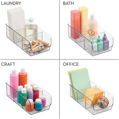 InterDesign Linus Kitchen, Pantry, Refrigerator, Freezer Storage Container, Clear