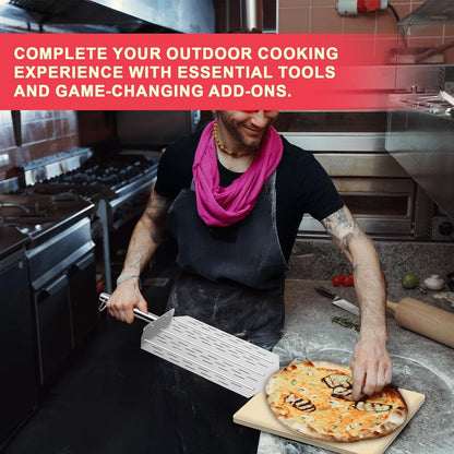 Extra Large Pizza Stone for Oven,Grilling,Pellet Grill,Pizza & Bread Baking