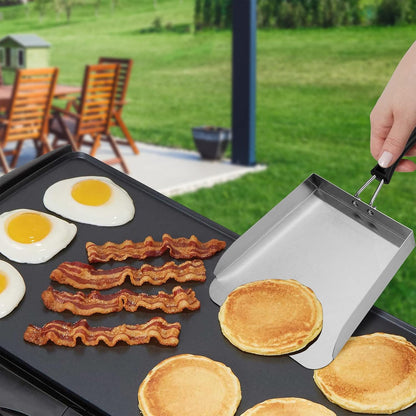 Stanbroil Large Griddle Scoop Spatula Food Mover for Rice, Veggies & More