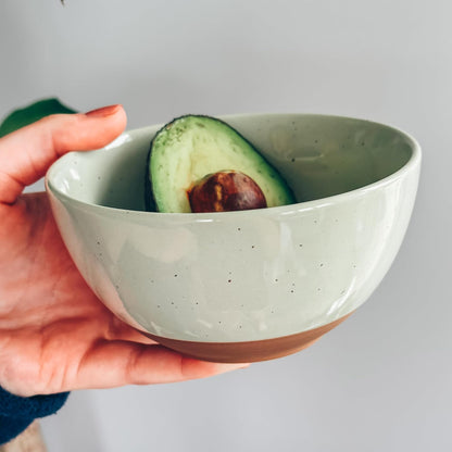 Mora Ceramic Artisan Matte Small Dessert Bowls - 16oz, Set of 6 - Microwave, Oven and Dishwasher Safe, For Rice, Ice Cream, Soup, Snacks, Cereal, Chili, Side Dishes etc - Microwavable Kitchen Bowl