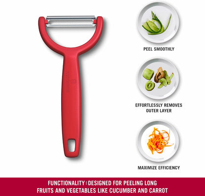Victorinox Ypso Peeler, Serrated Vegetable & Fruit Peeler, Swiss Made