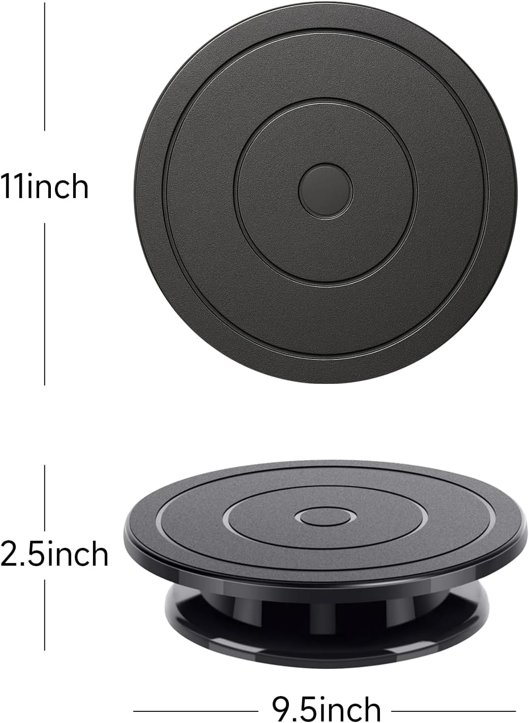 11 Inch Cake Turntable, Cake Decorating Turntable, Cake Spinner Stand