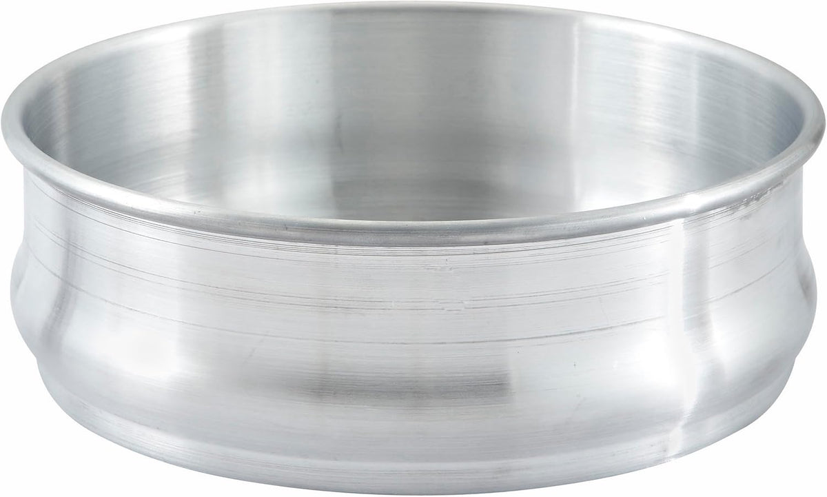 Winco 96 oz Stackable Aluminum Dough Pan